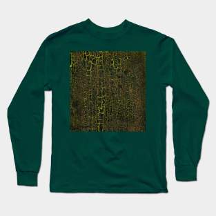 Crackle Woods Painting Long Sleeve T-Shirt